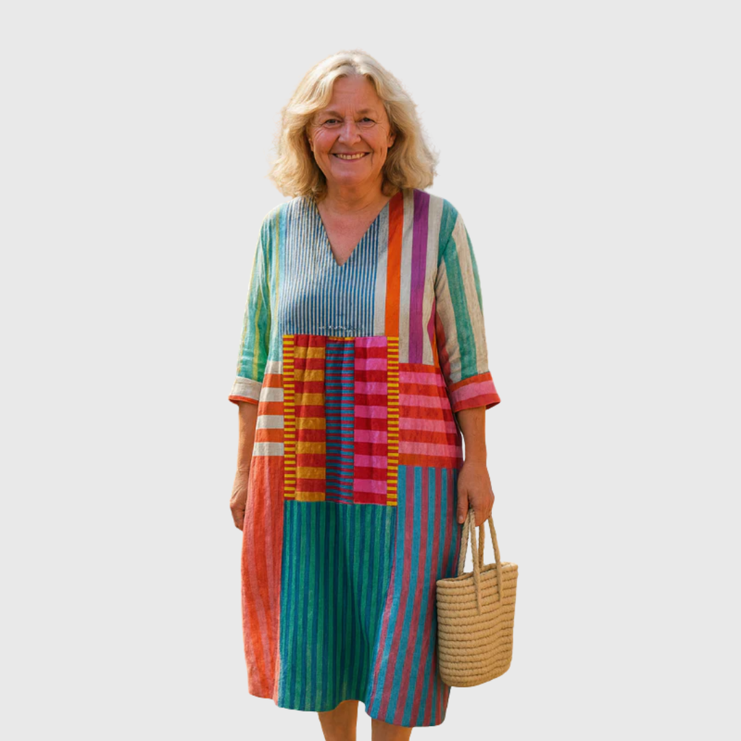 Luciana | Kleid kunstvoll organisch