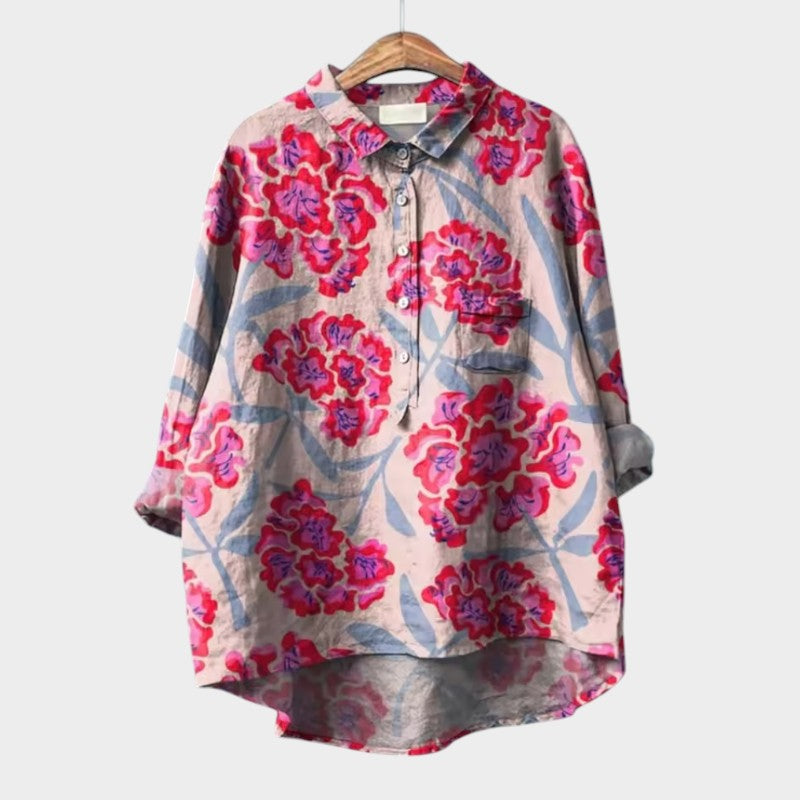 Marie | Florale Bluse