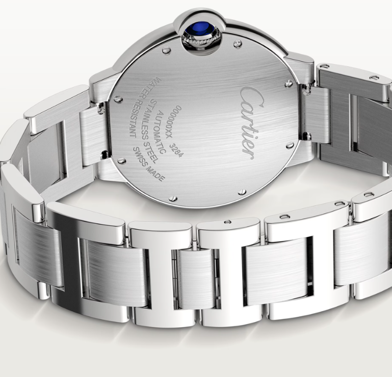 Cartier Ballon Bleu De Cartier 36mm Diamond Stainless Steel Case