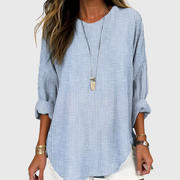 Selena | Bluse gestreift organisch