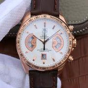 CARRERA CHRONOGRAPH 43 ROSE GOLD WHITE DIAL