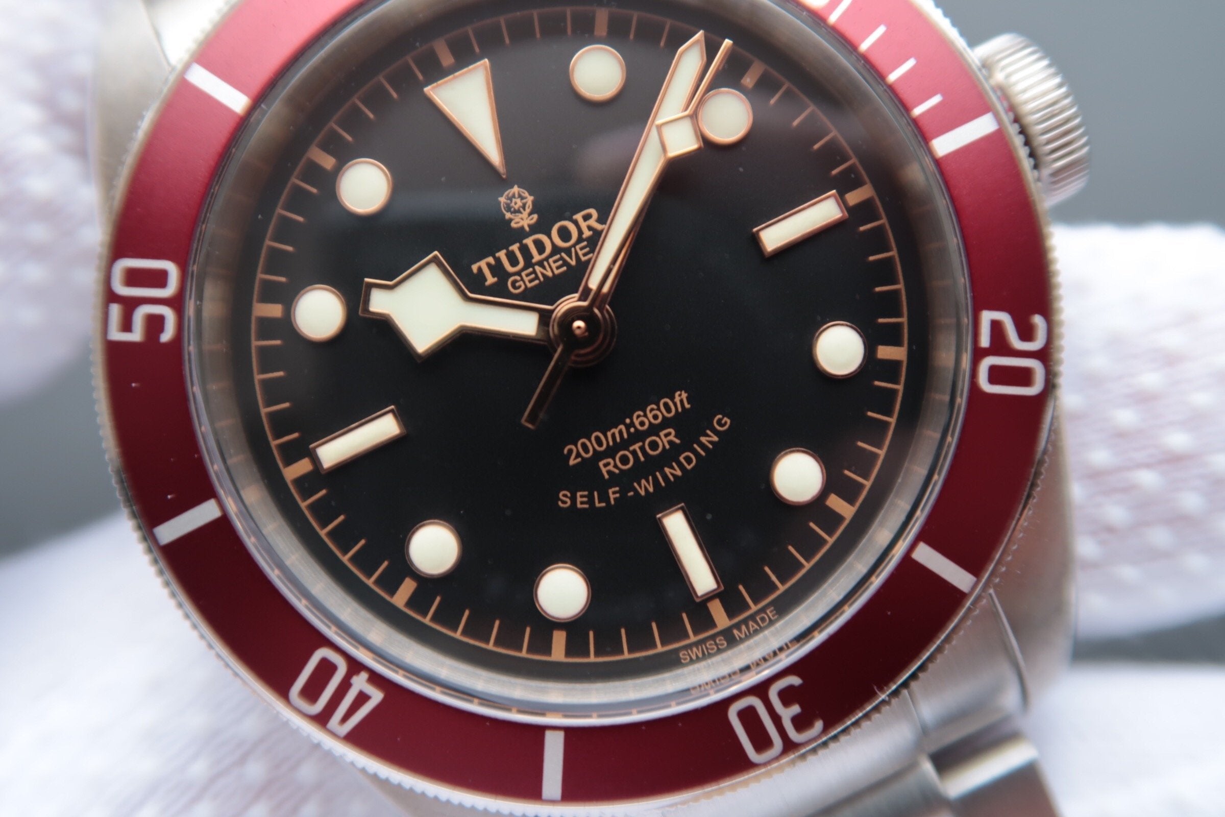 HERITAGE BLACK BAY 41MM RED BEZEL