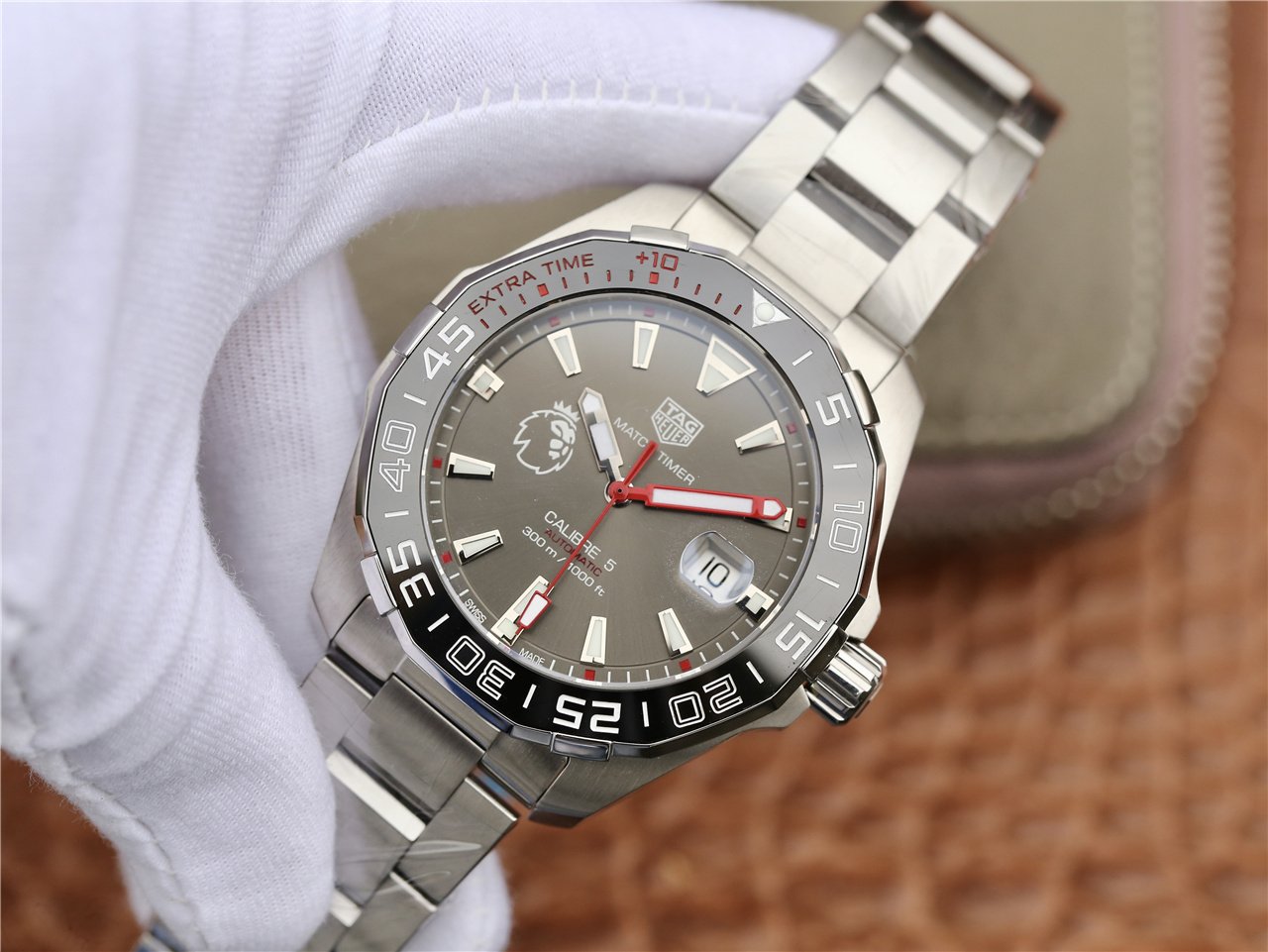 AQUARACER CALIBRE 5 MATCH TIMER GREY DIAL