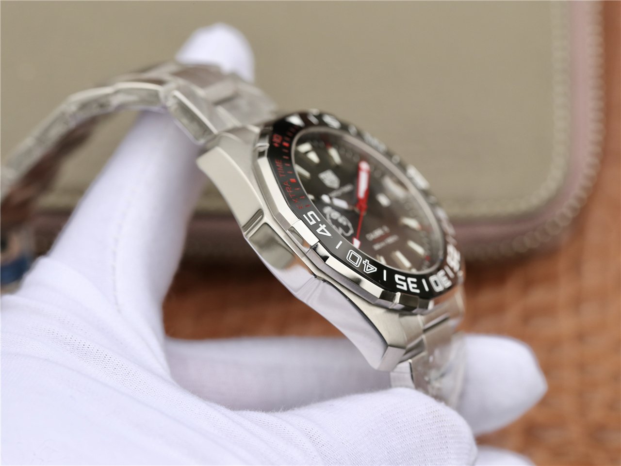 AQUARACER CALIBRE 5 MATCH TIMER GREY DIAL