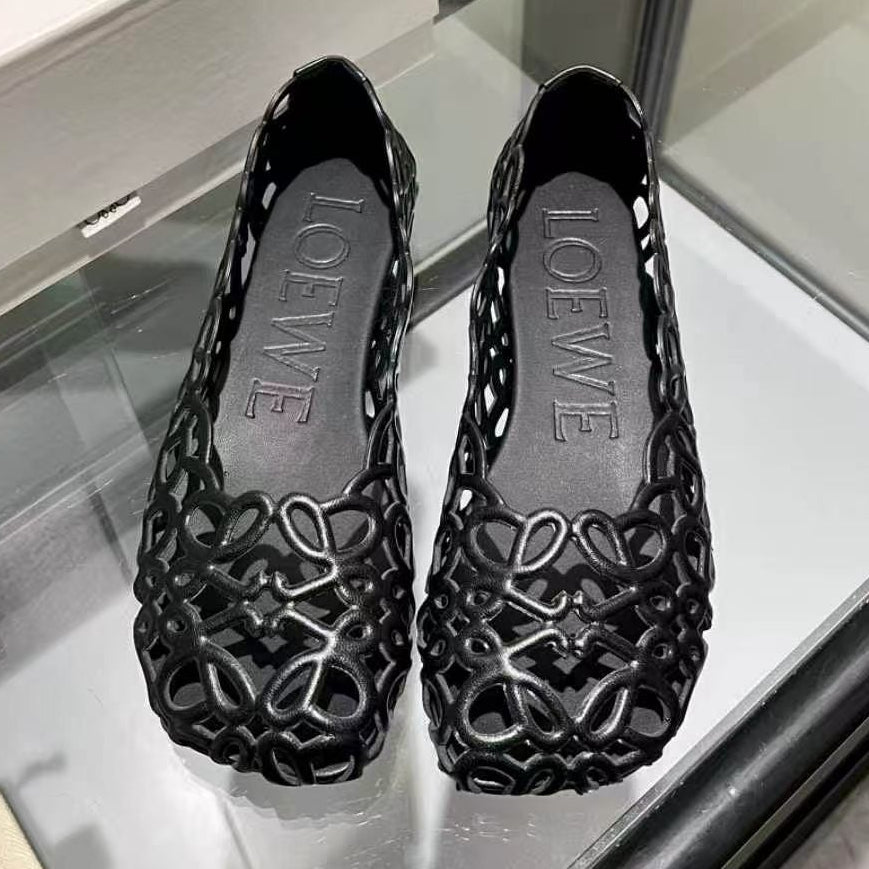 Loewe 2026 Petal Anagram Ballet Flat Lambskin 168351