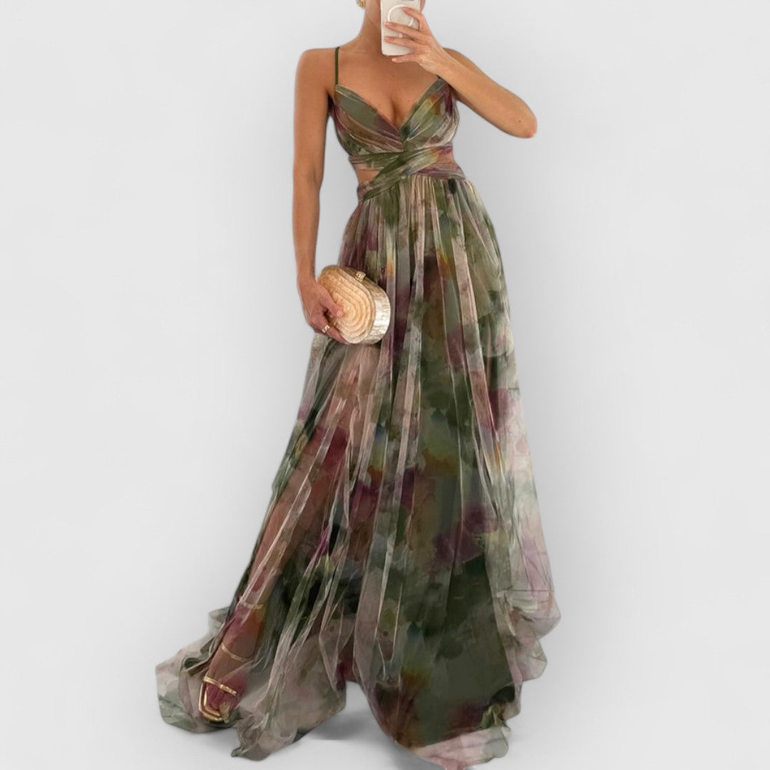 Ondina | Kleid floral organisch