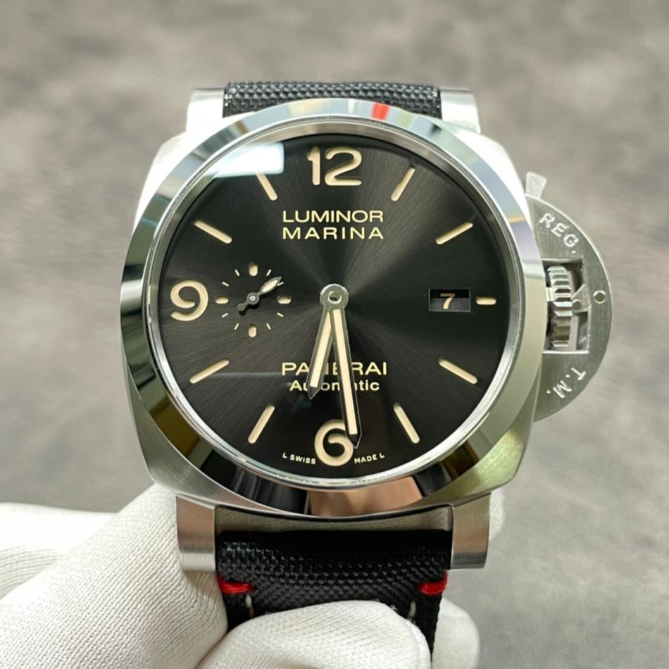 LUMINOR MARINA 1950 3DAYS 44MM STAINLESS STEEL BLACK DIAL