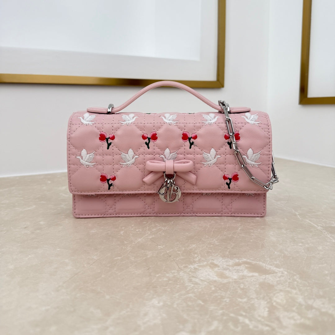 Dior 2026 Dioramour My Dior Bag 21cm Multicolor Lambskin
