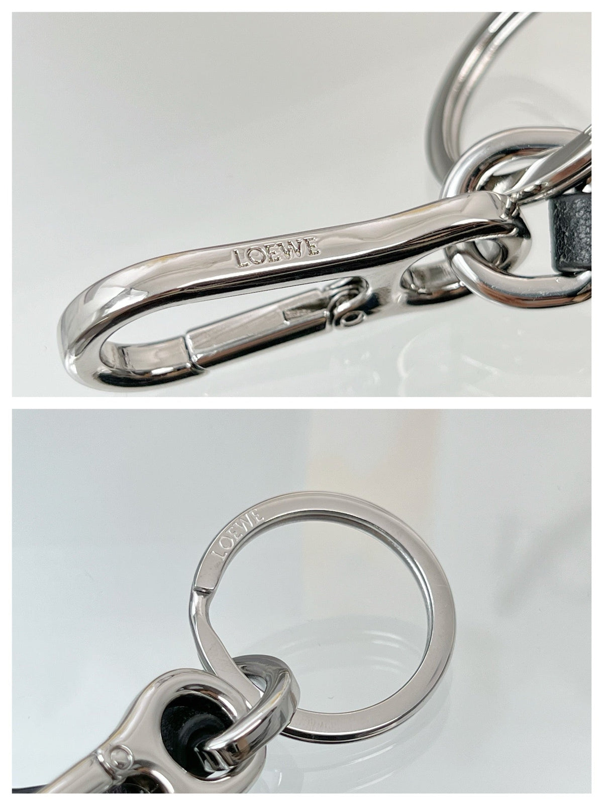 Loewe Yellow Black Beetle Charm Leather