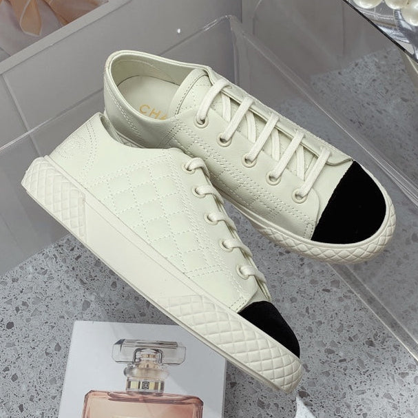Chanel 2026 Quilted Sneakers Leather 162153