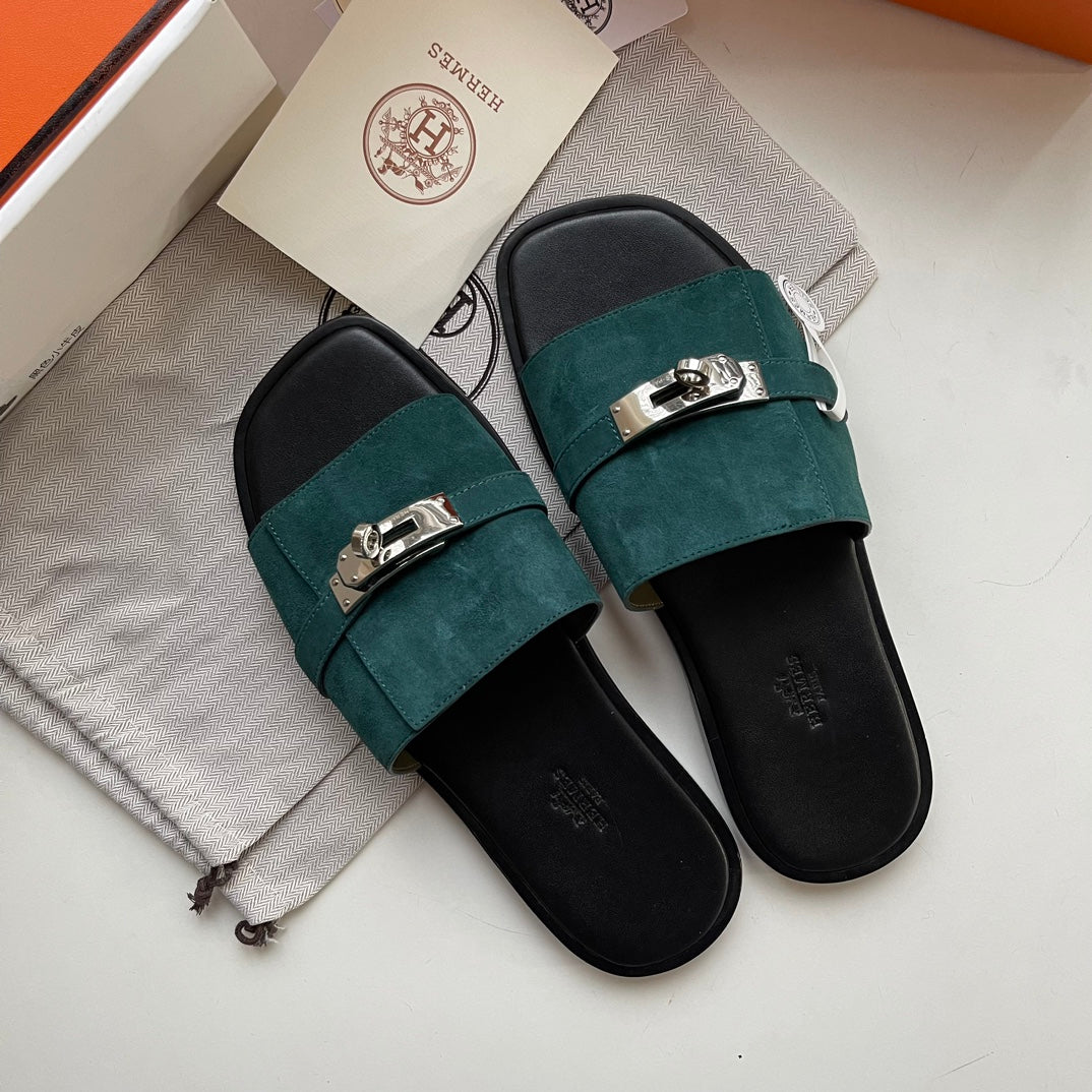 HM Men's Gabriel Slide Suede 538583