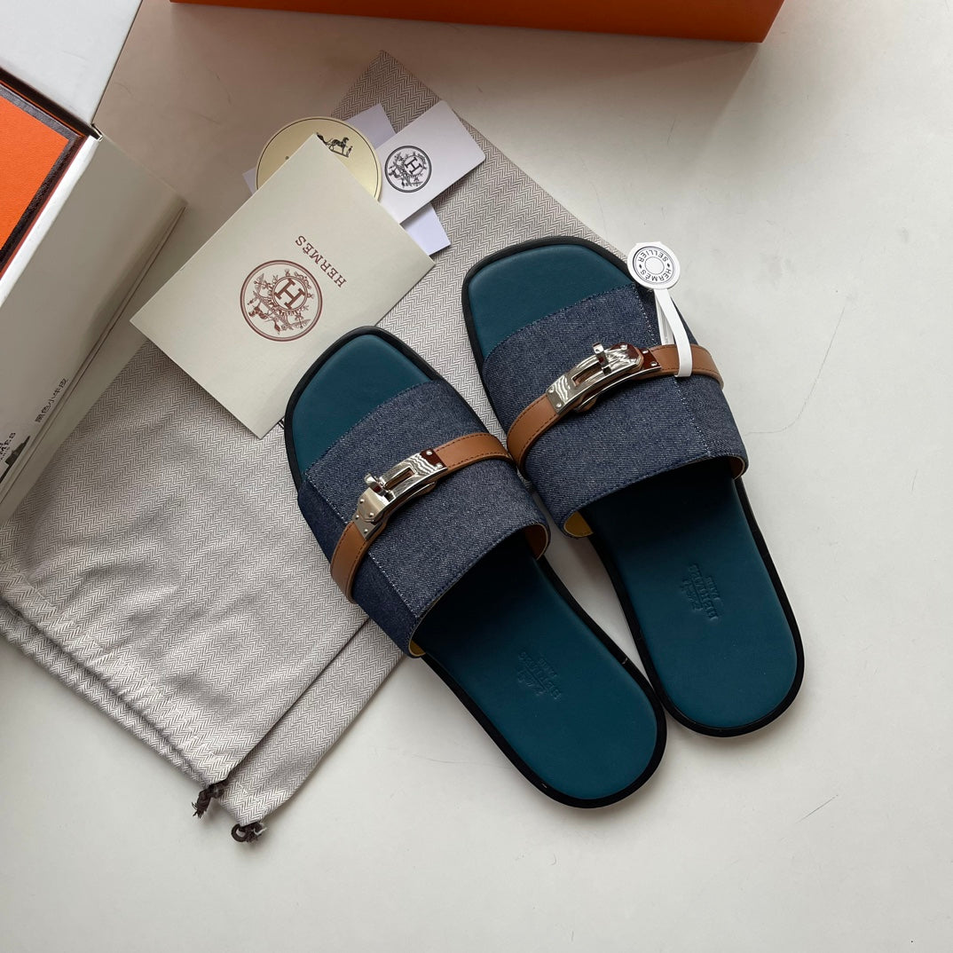 HM Men's Gabriel Slide Suede 538583