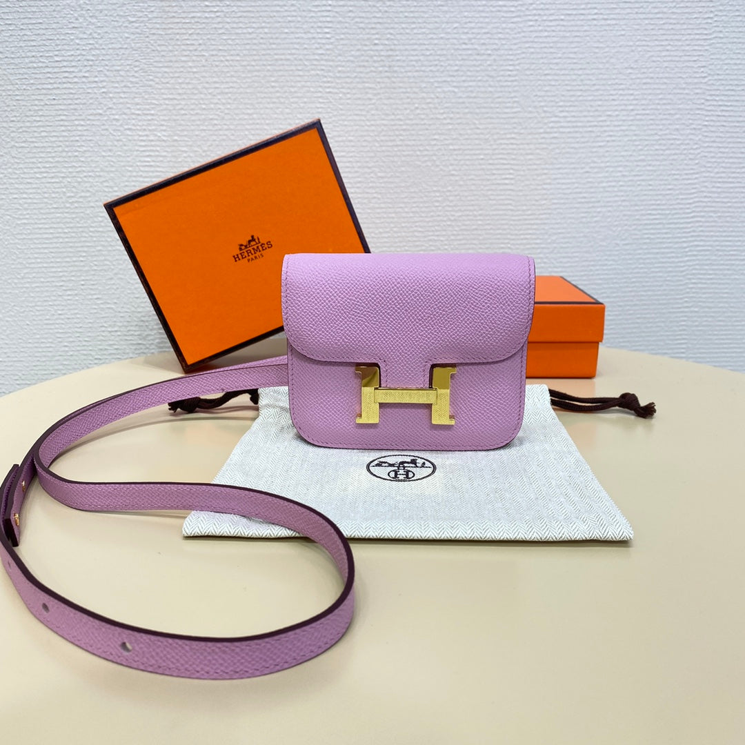 High-end Hermes 2026 Constance Bag 12.5cm Epsom Leather 1