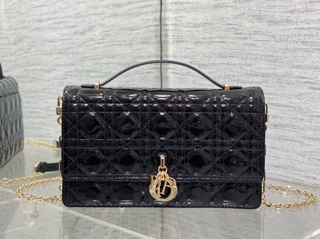 Dior 2026 My Dior Top Handle Bag 24cm Multicolors Quilted Leather