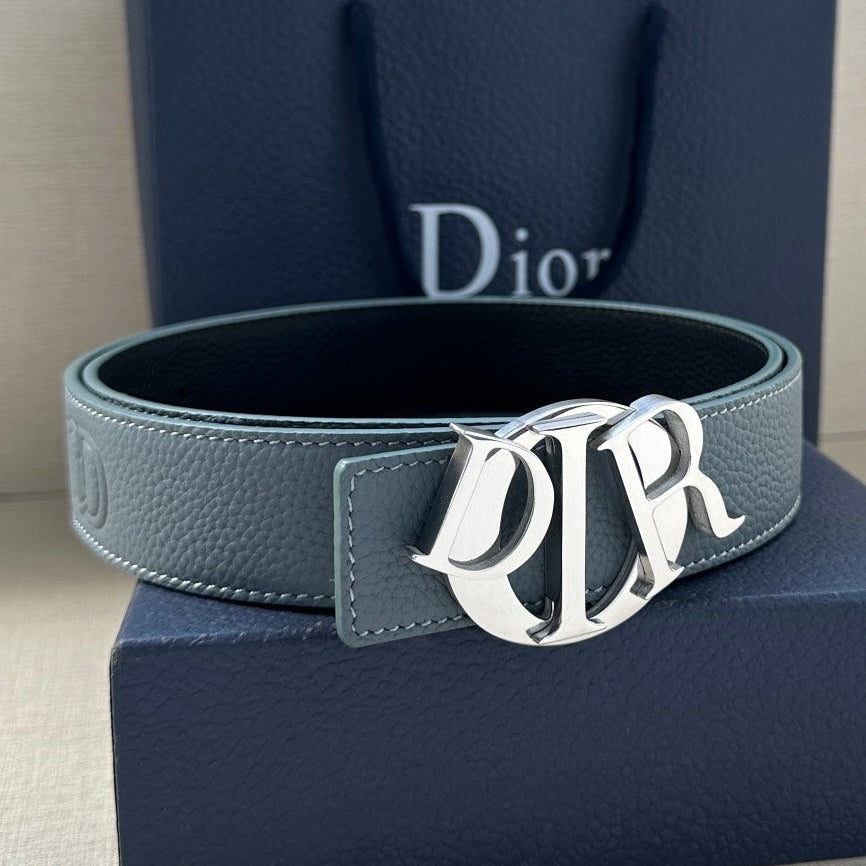 Dior 2026 Icon CD Buckle Belt 35mm Cowhide