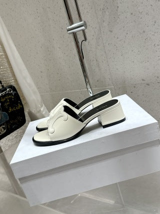 Celine 26 Clémence Mules 30mm Patent Leather 763141