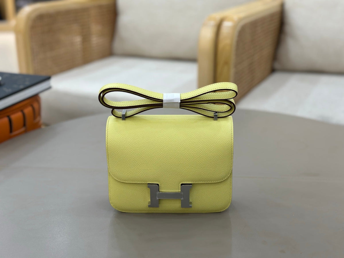 High-end Hermes 2026 Constance Bag 18cm Epsom Leather