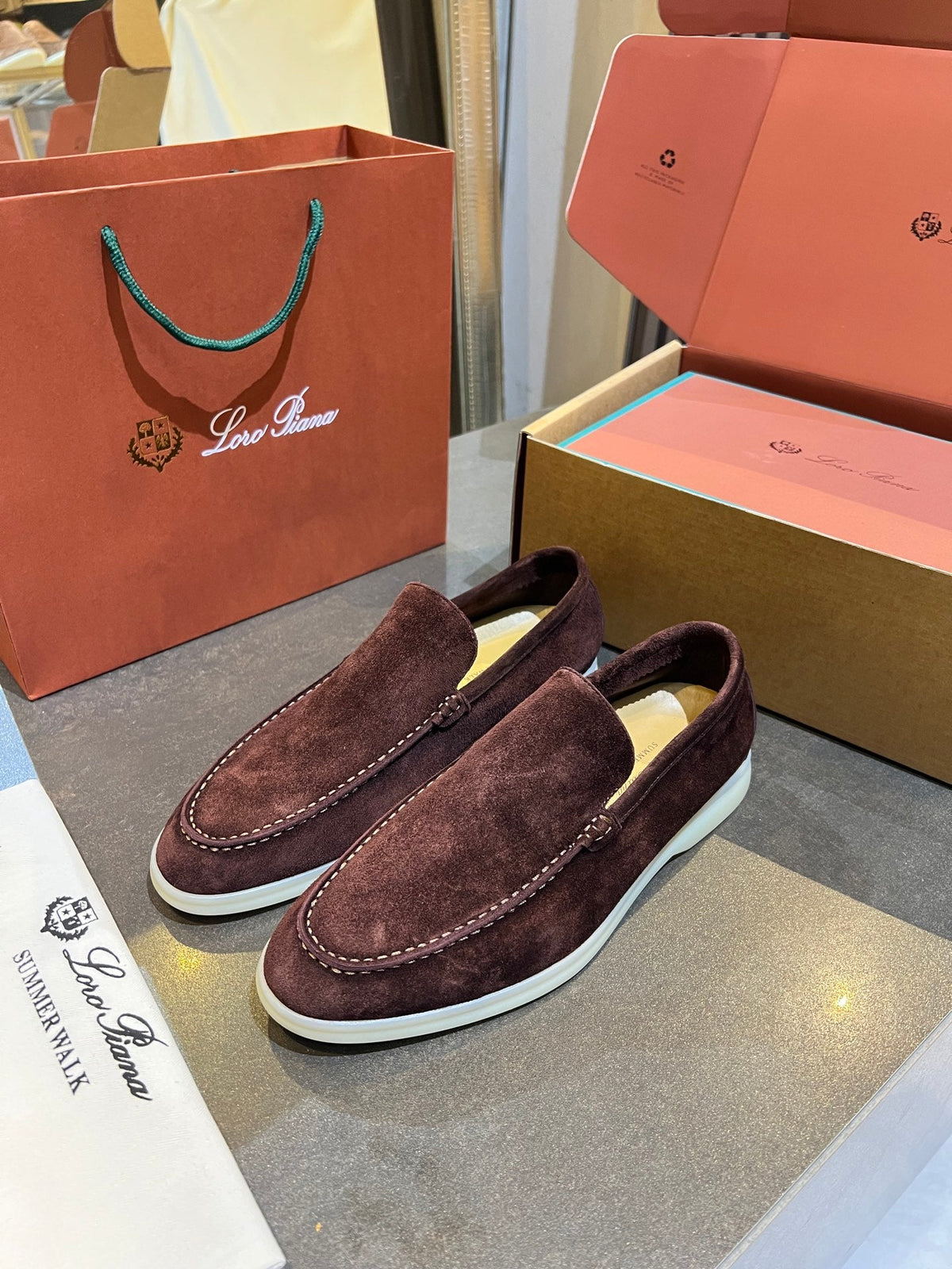 Loro Piana 2026 Summer Walk Loafer Suede 921953
