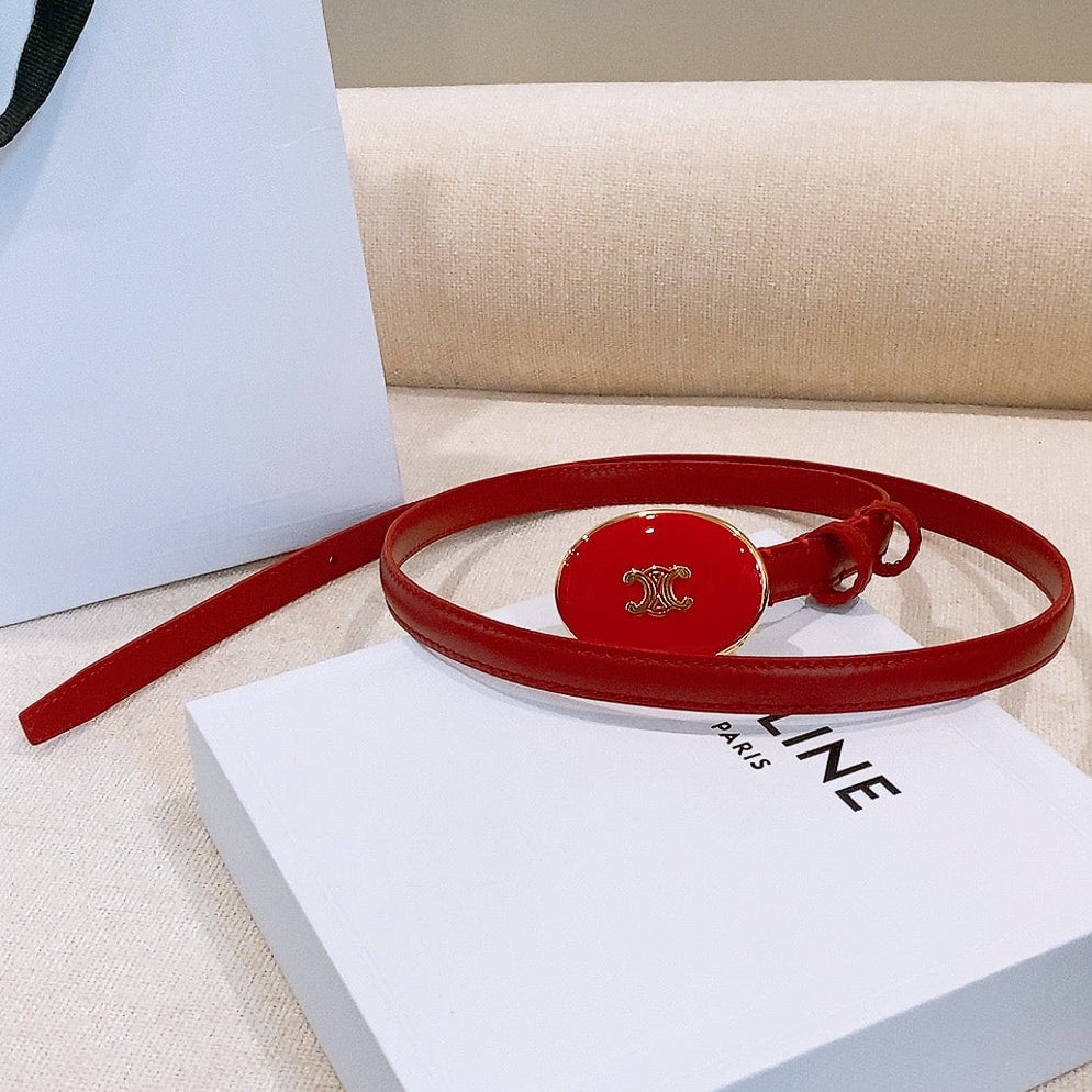 Celine 2026 Maison Tauriullon Belt 13mm Leather