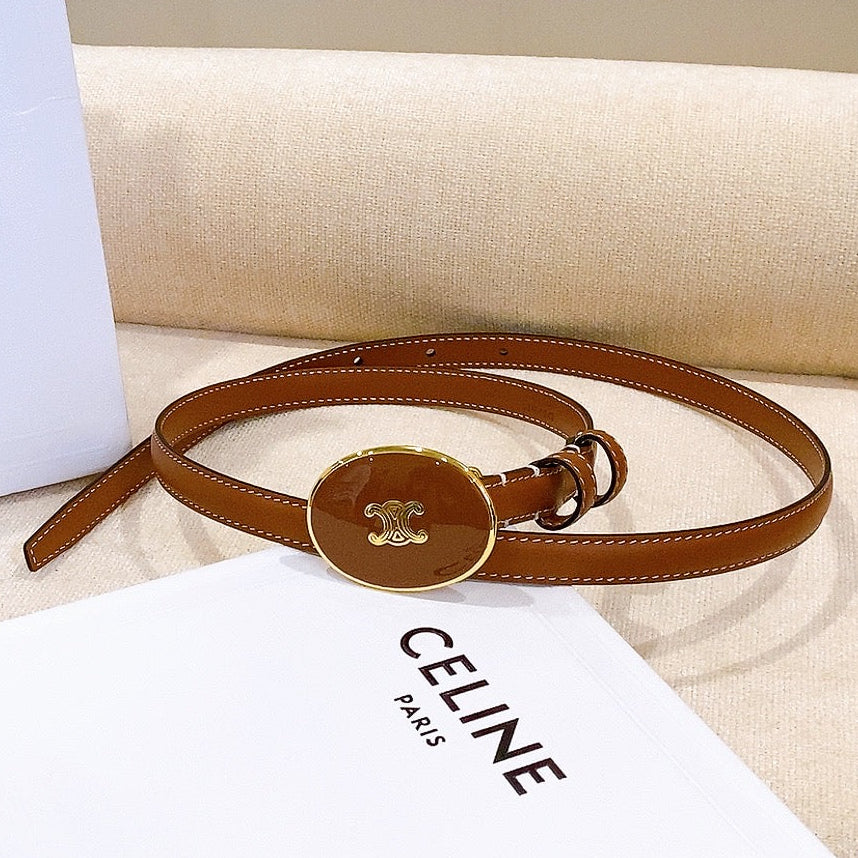 Celine 2026 Maison Tauriullon Belt 13mm Leather