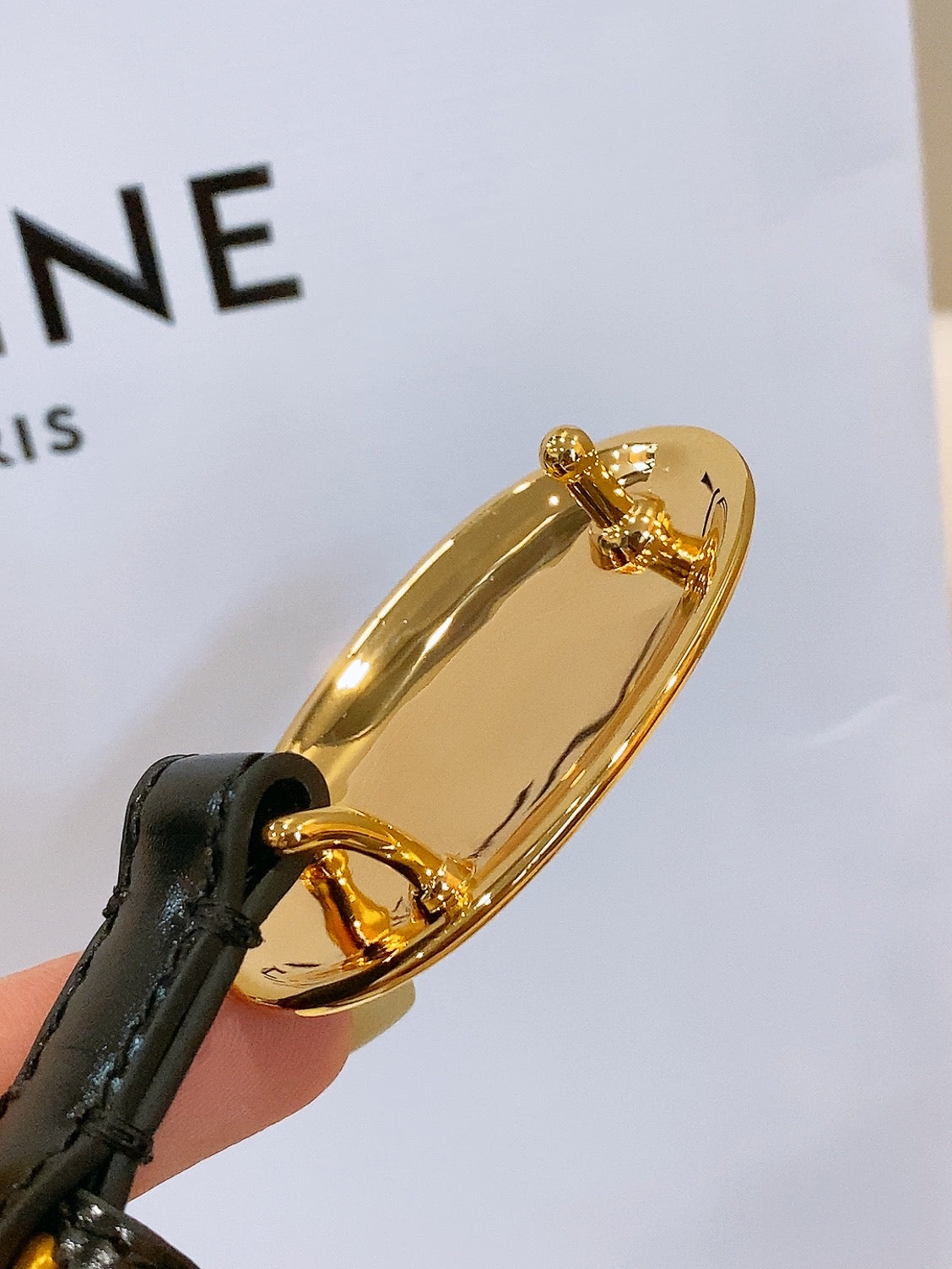 Celine 2026 Maison Tauriullon Belt 13mm Leather