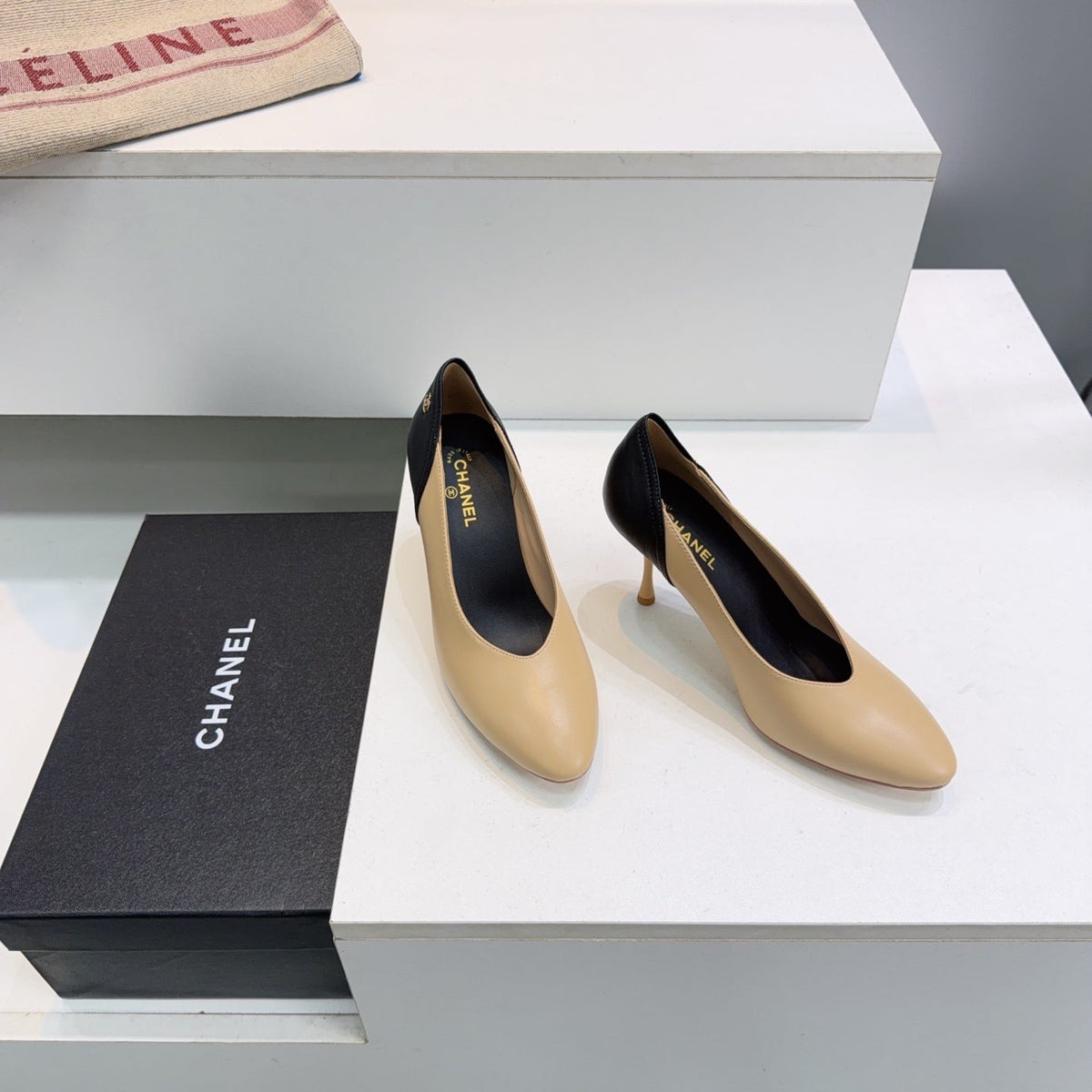 Chanel 2026 Pumps 85mm Sheepskin 942742