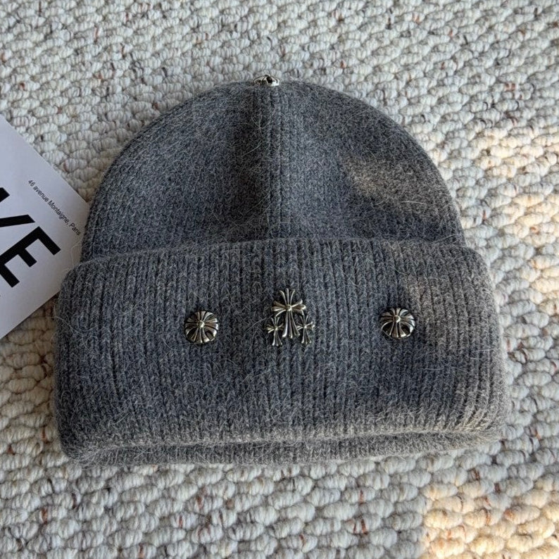 Chrome Hearts Wool Beanie Hat 513188