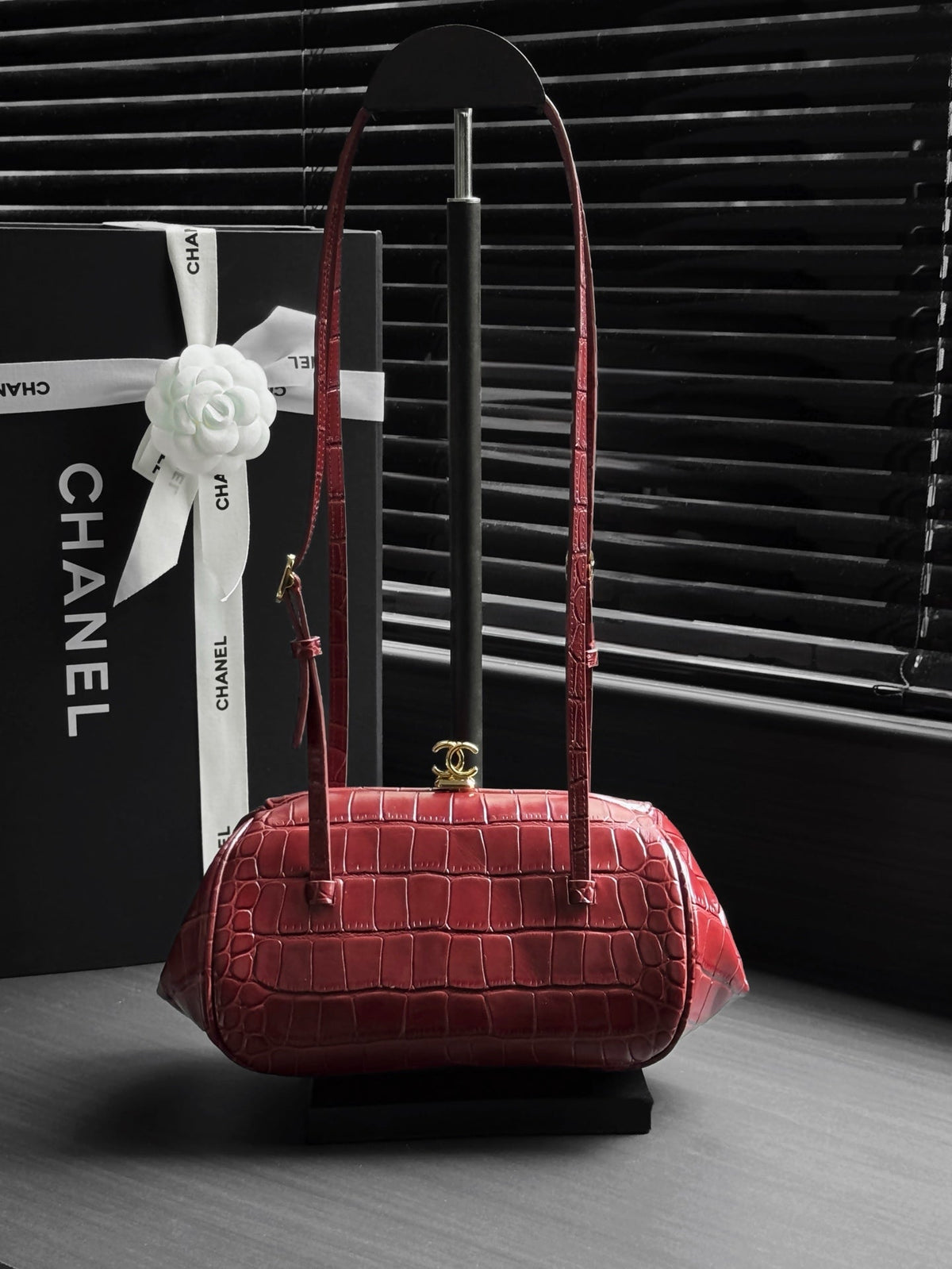 Chanel 2026 Clutch With Strap 28cm Multicolors Leather