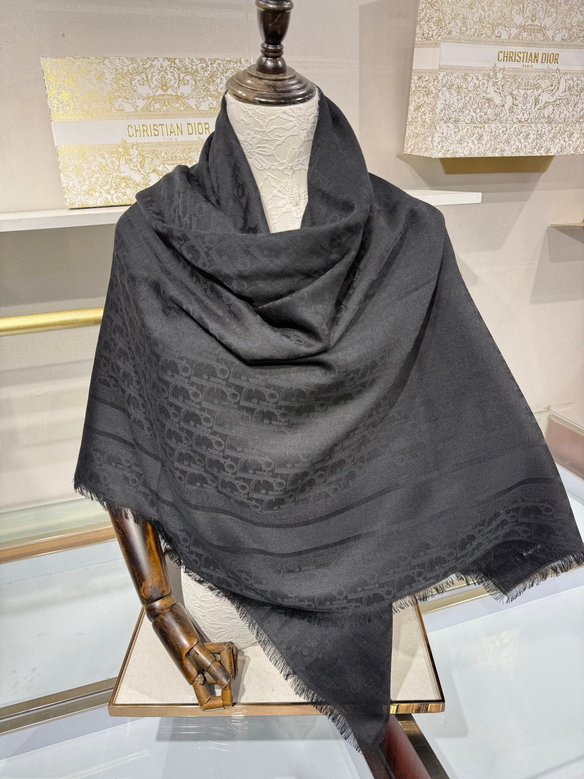 Dior 2026 Scarf 140cm Mulberry Silk 217282