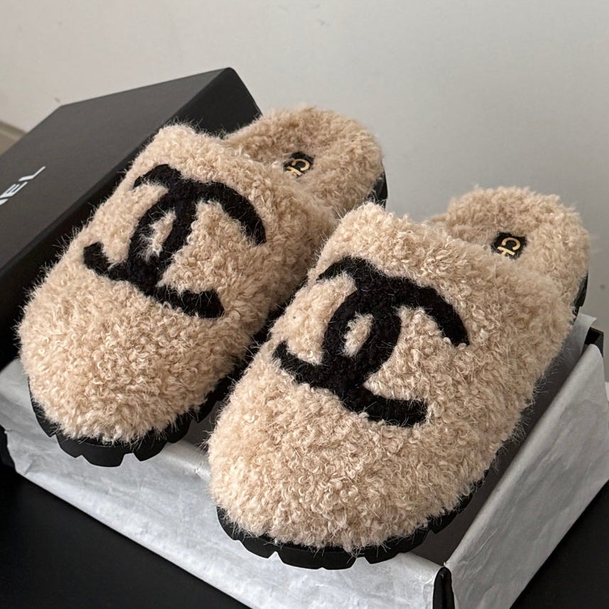 Chanel 2026 Slip-On Mules Wool 127837