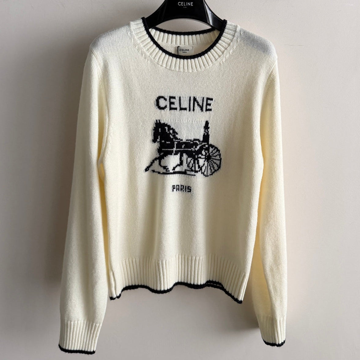 Celine 2026 Crewneck Sweater Wool 432356