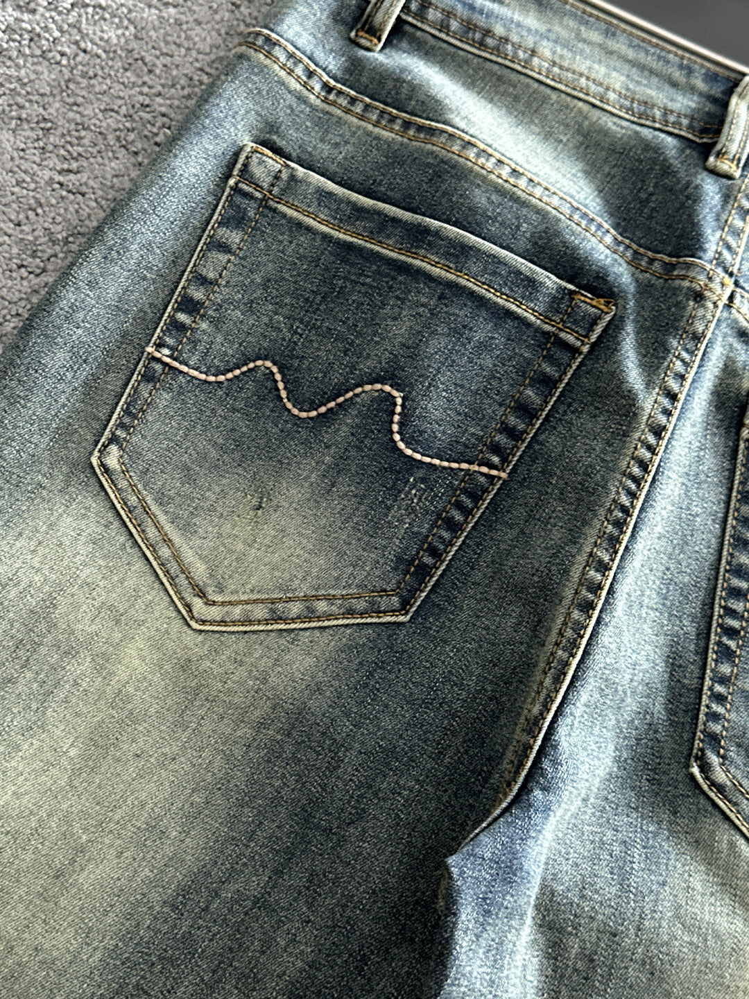 CD 2026 Single-Style Jeans Faded Blue Denim 316870
