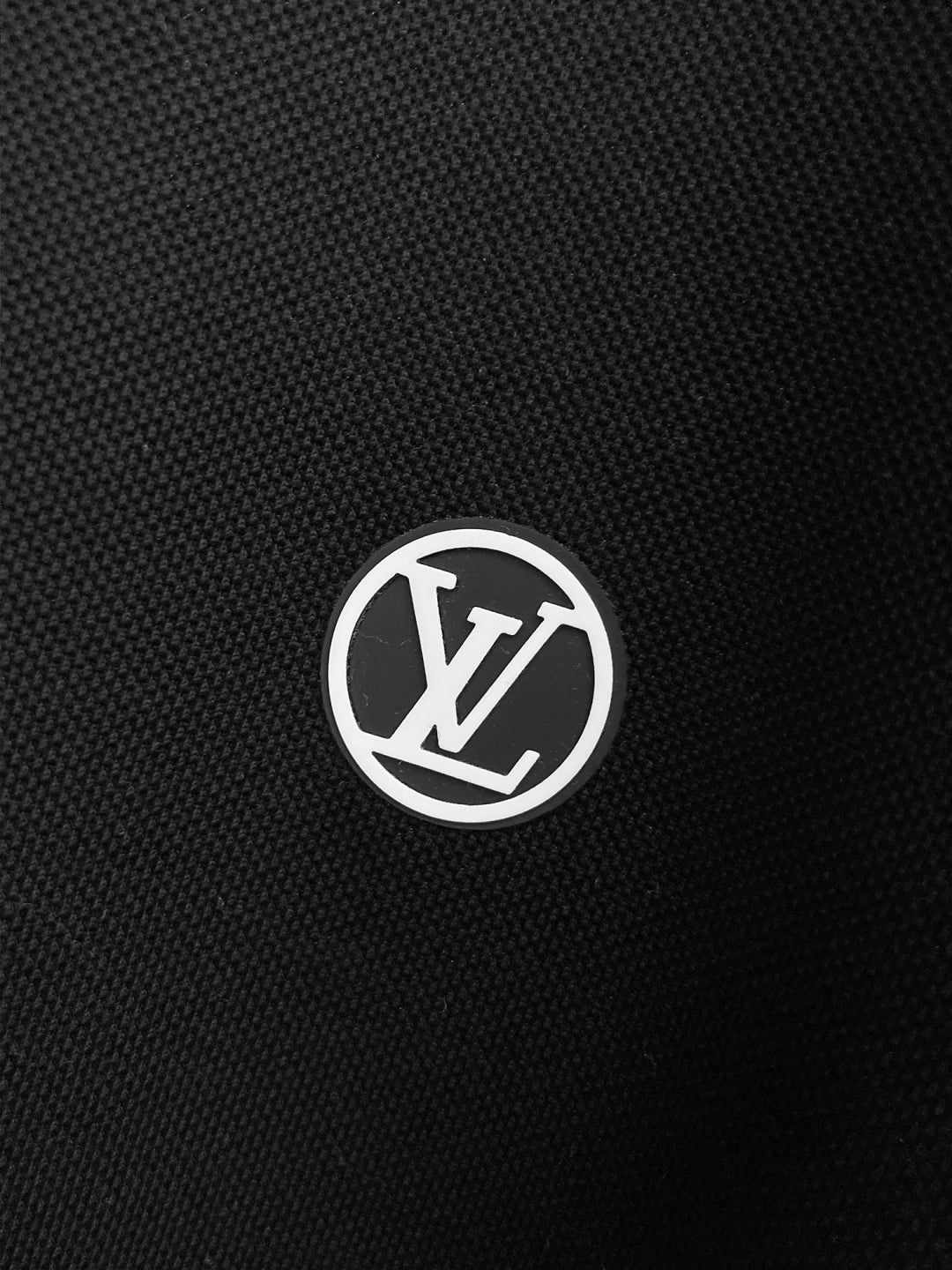LV POLO BLACK LONG-STAPLE COTTON 238770