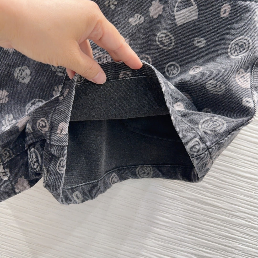 CC 25 Short  Black Cotton