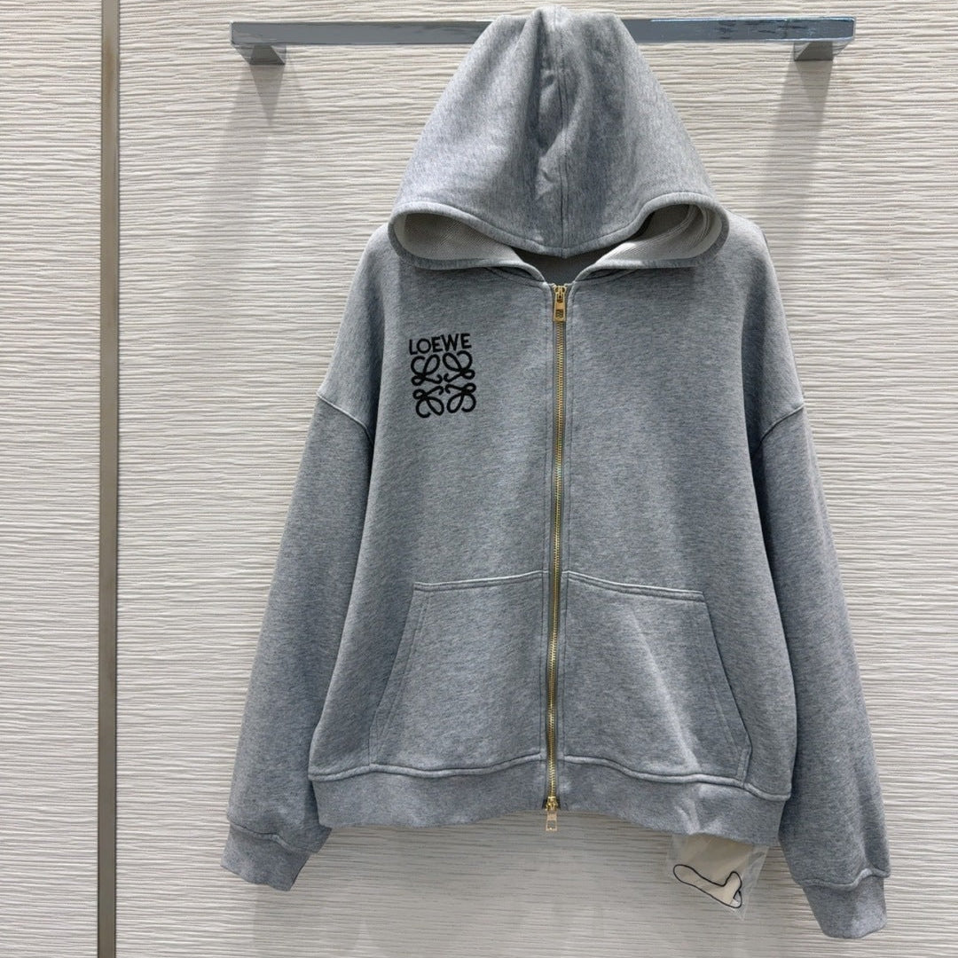 Loewe 25 Jacket Grey Cotton