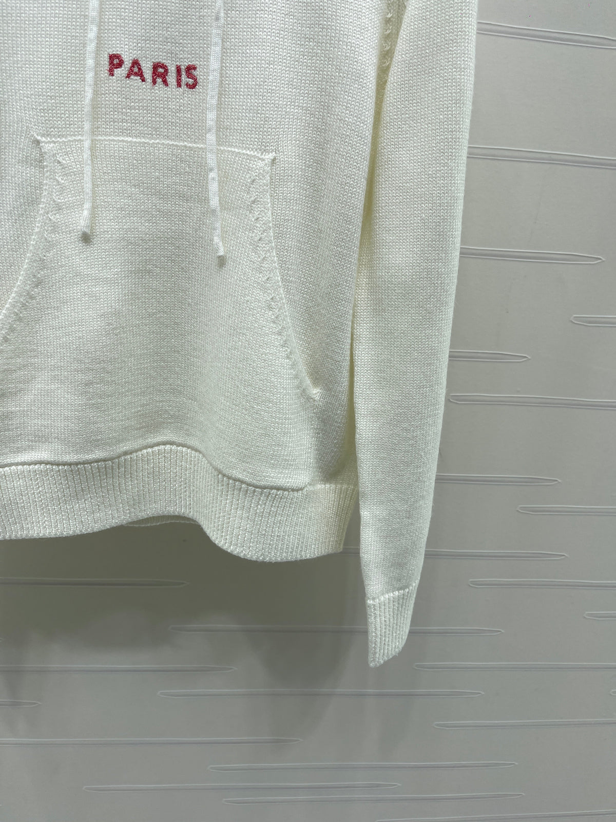 Celine 2026 Long-Sleeve Hooded Sweater Wool 430333