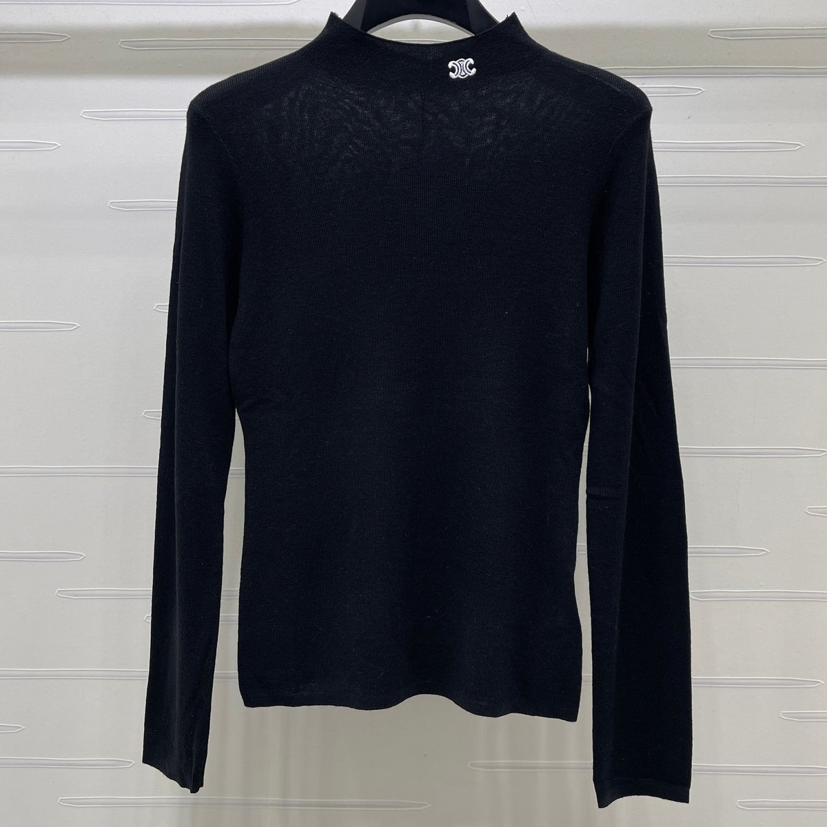 Celine 2026 High-Neck Long-Sleeved Top Knit 430334
