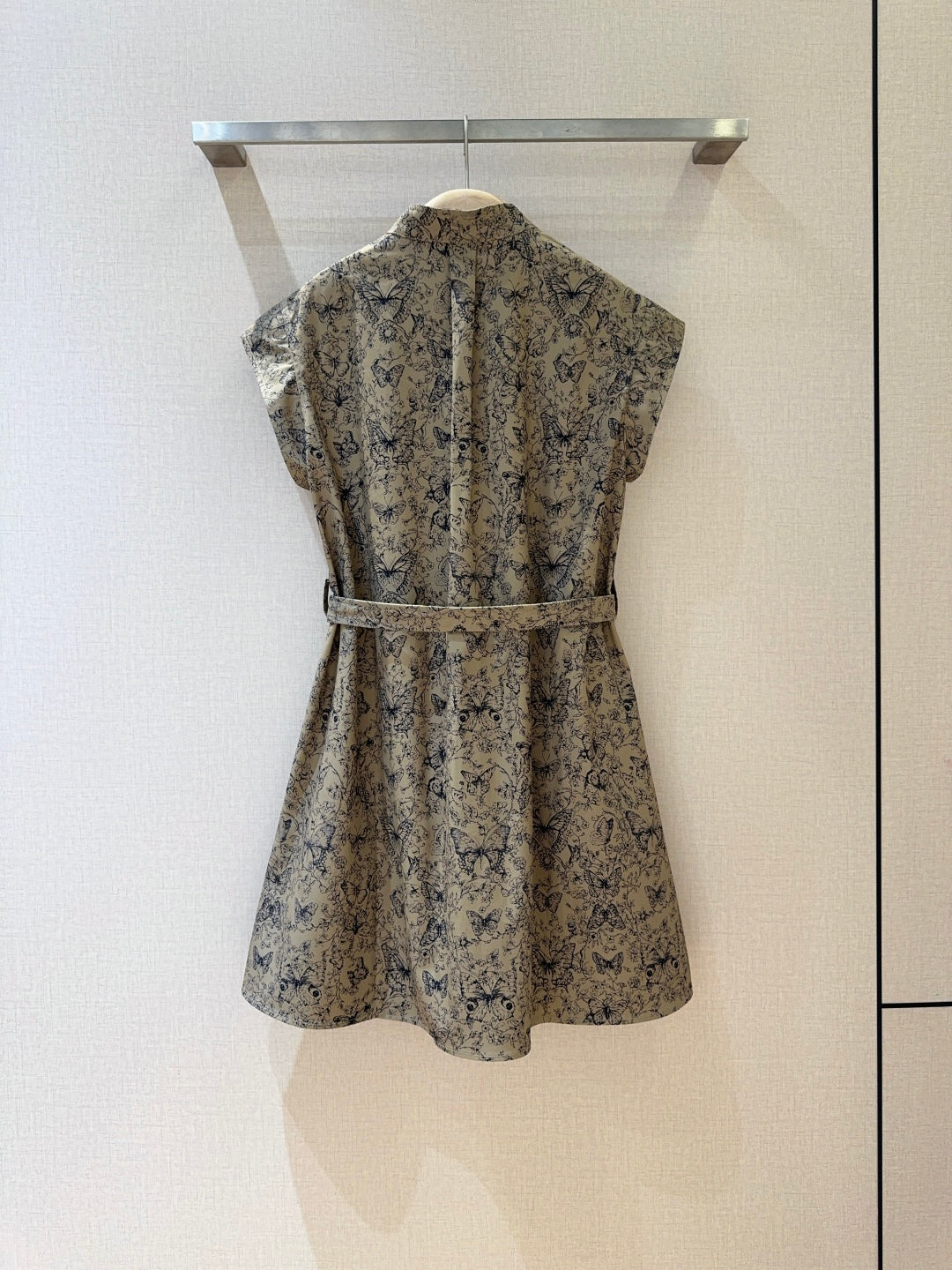 CD Butterfly Print Dress Cotton