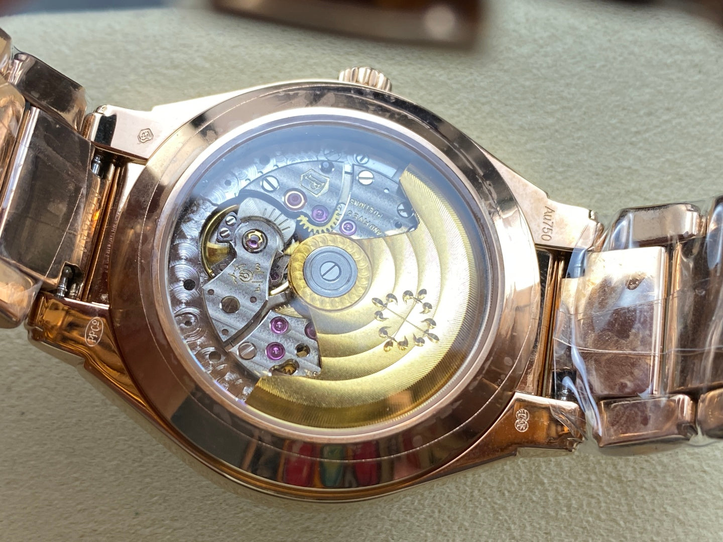 PATEK Twenty-Four 36mm Pink Gold Champagne Dial