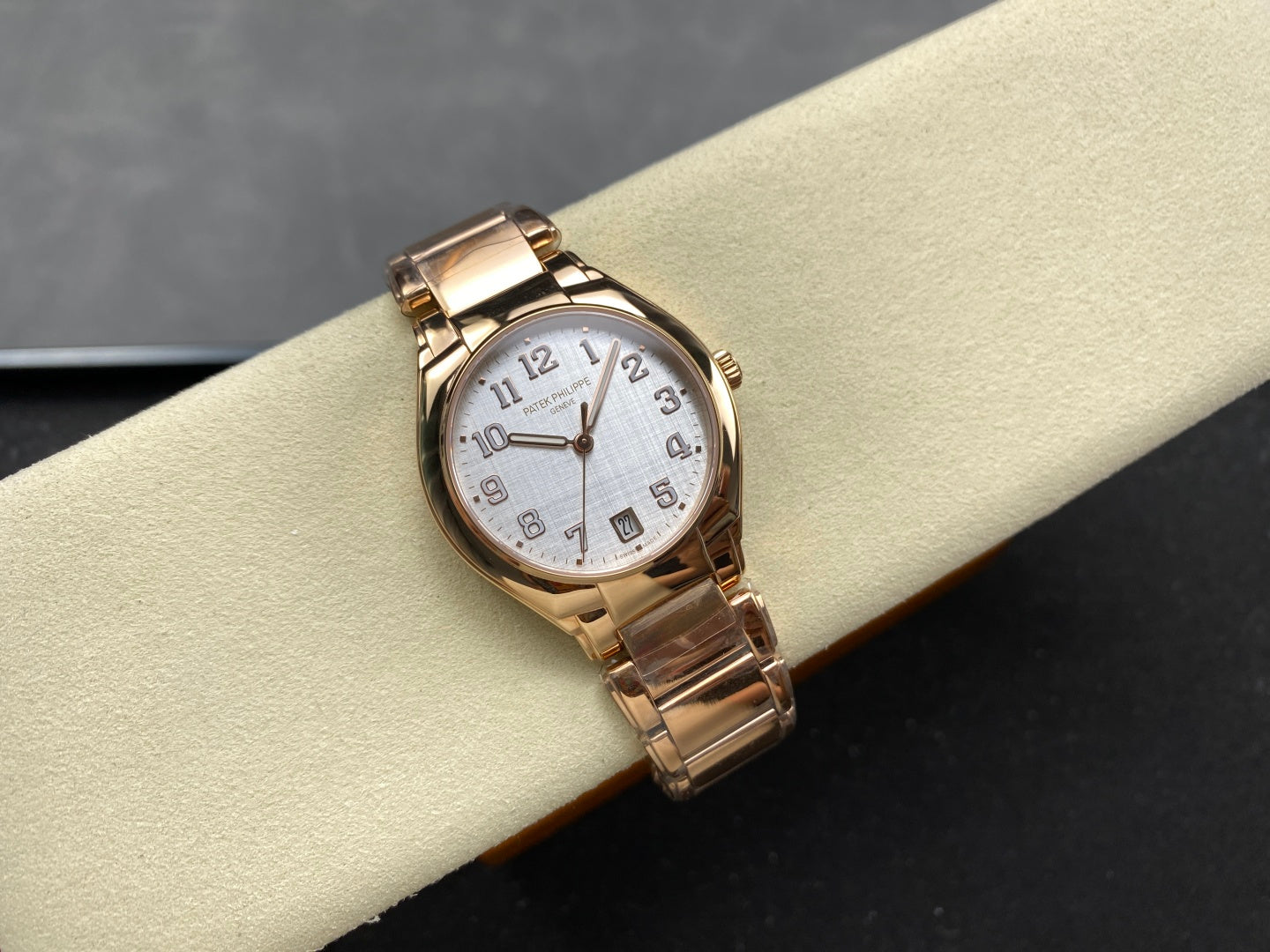 PATEK Twenty-Four 36mm Pink Gold White Dial