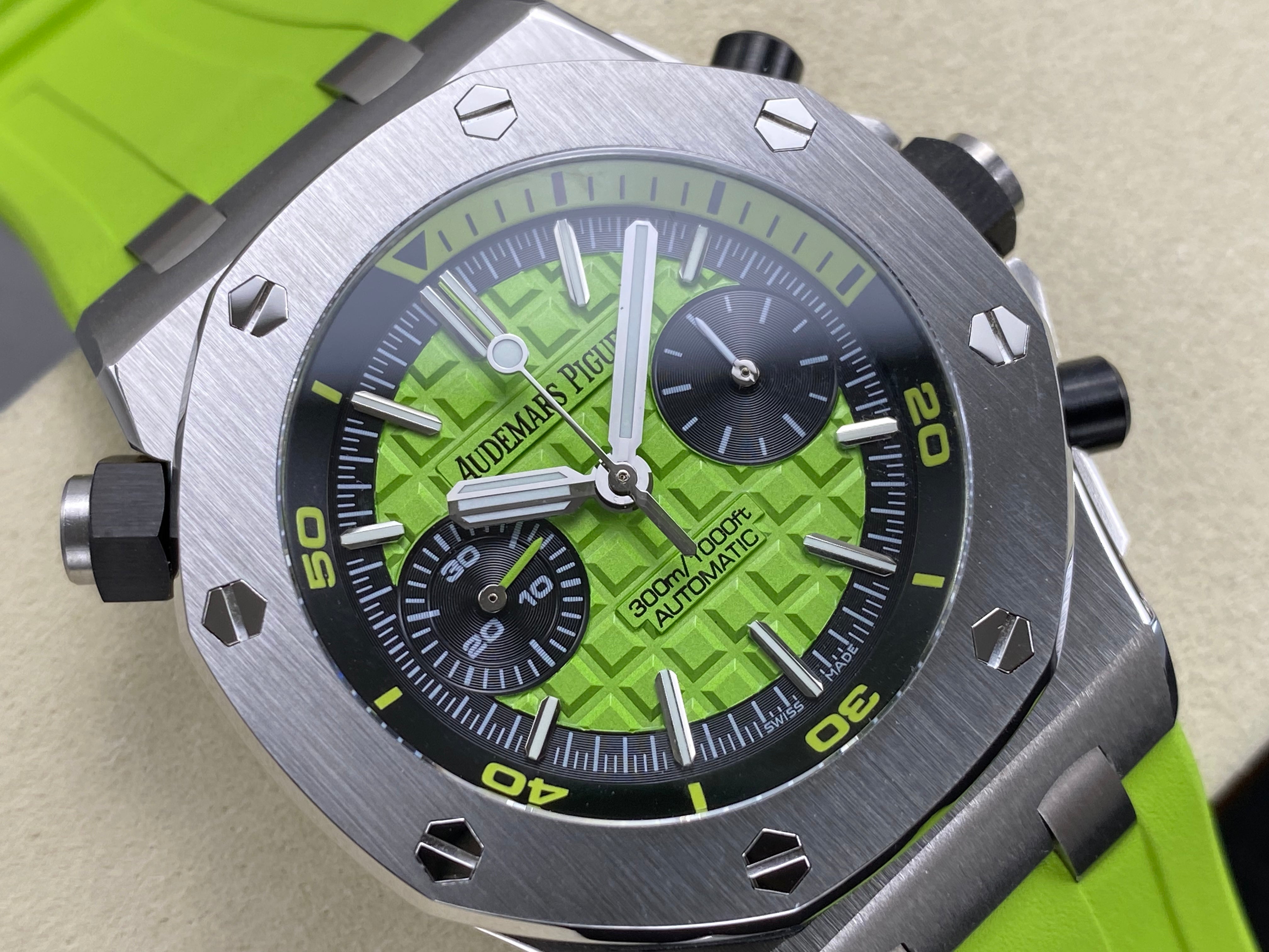 Audemars Piguet Royal Oak Offshore Diver 42mm Green Dial