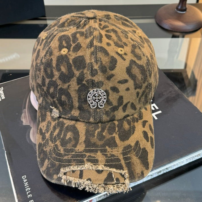 Chrome Hearts Kaki Brown Baseball Cap Hat 497924