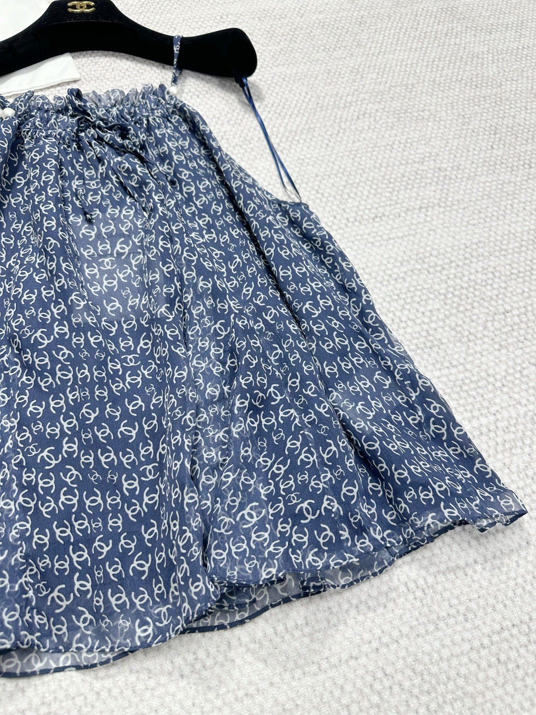 CC 25 Camisole Blue Silk