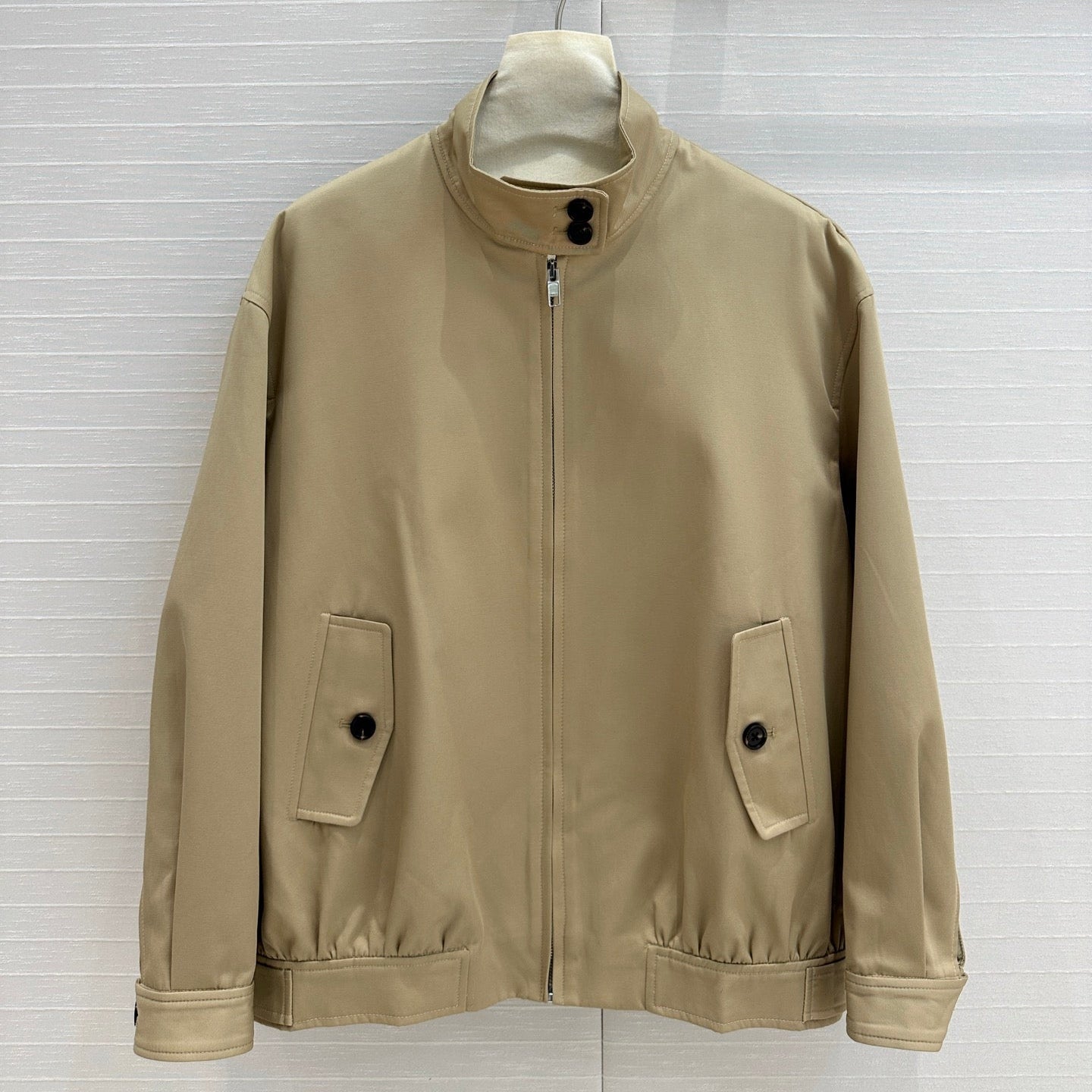 Gucci Jacket Khaki Polyester Fiber