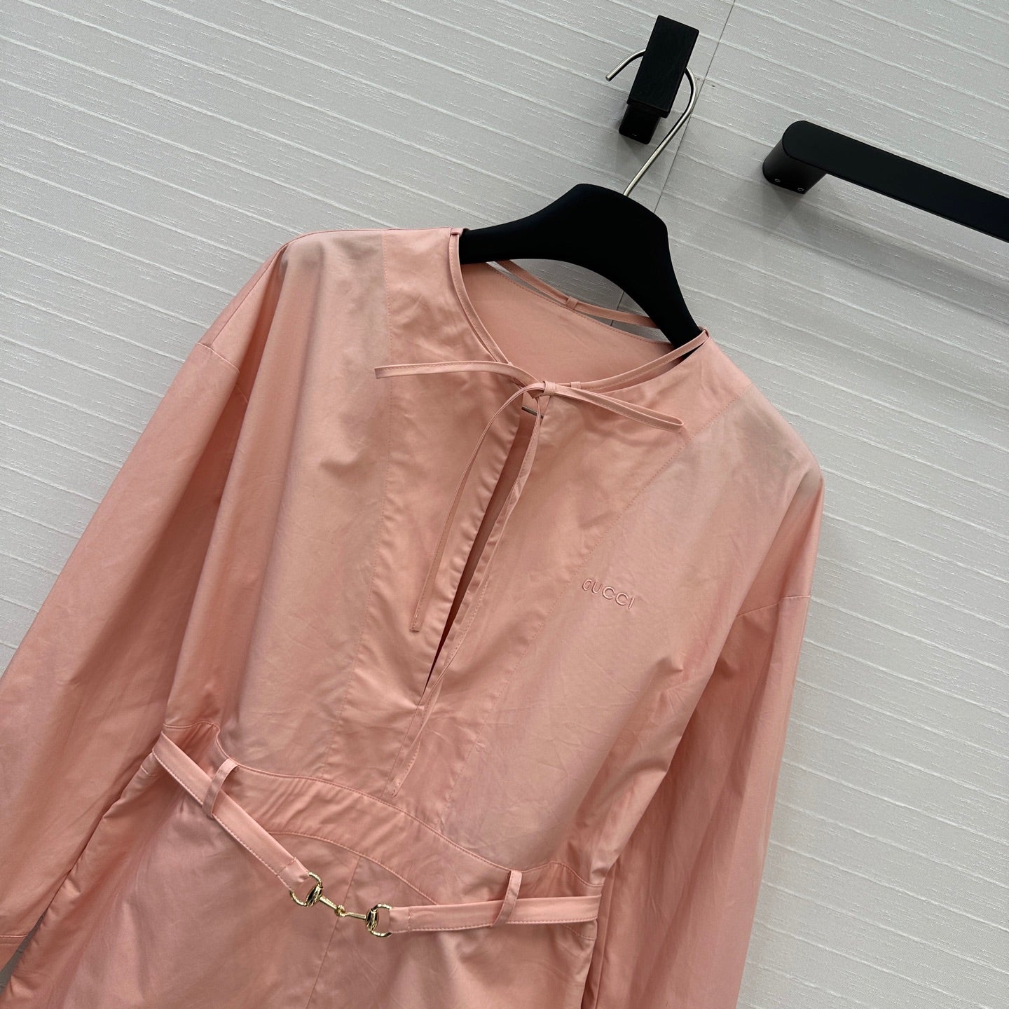 Gucci 25 Shirt Jumpsuit Pink Cotton