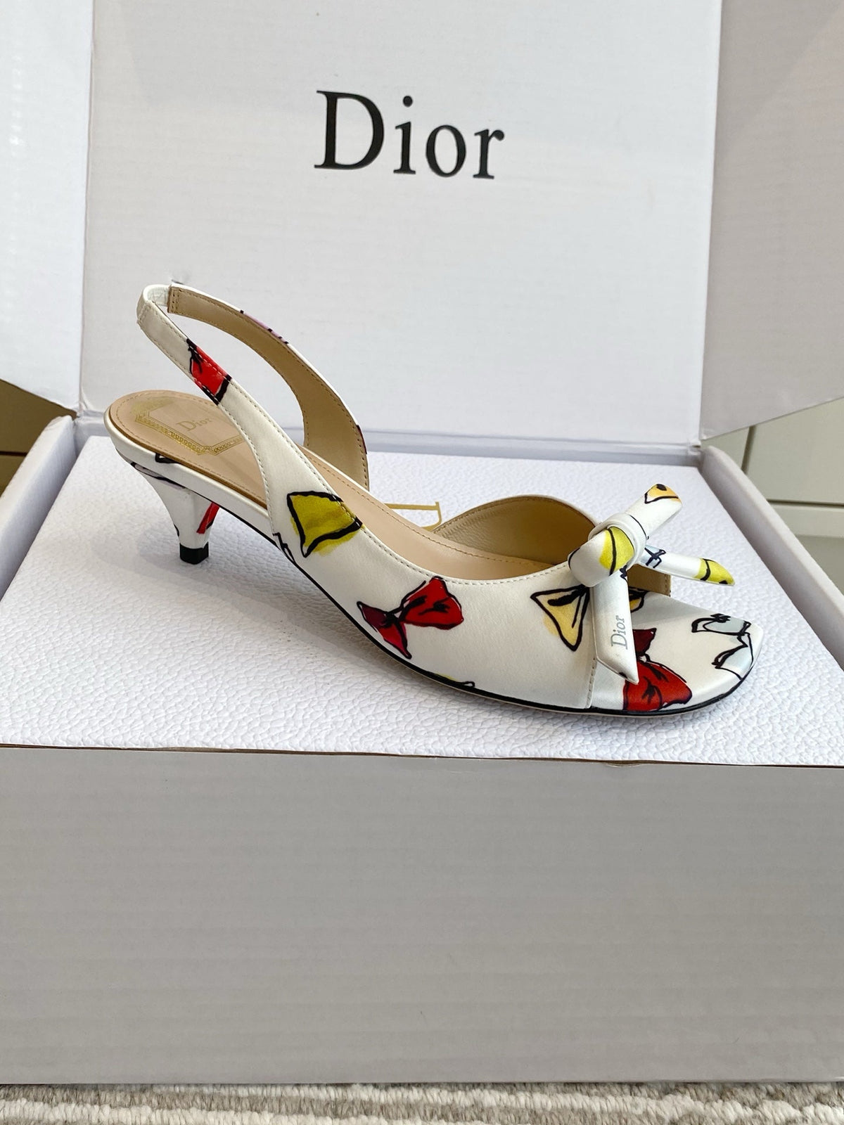 Dior 2026 Bow Sandal Fabric 909652