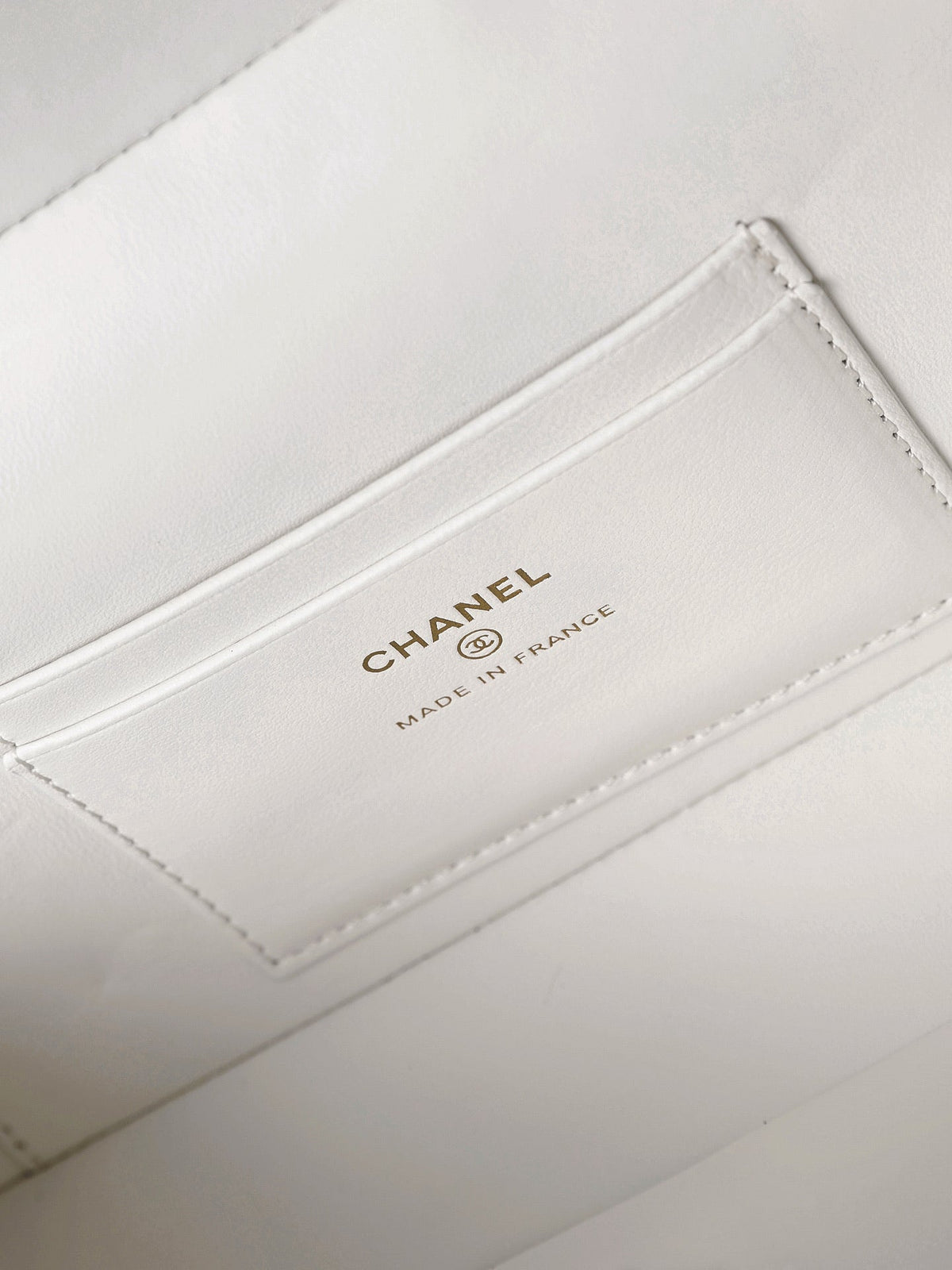 Chanel 2026 Crocodile Embossed Vanity Bag 25cm Leather