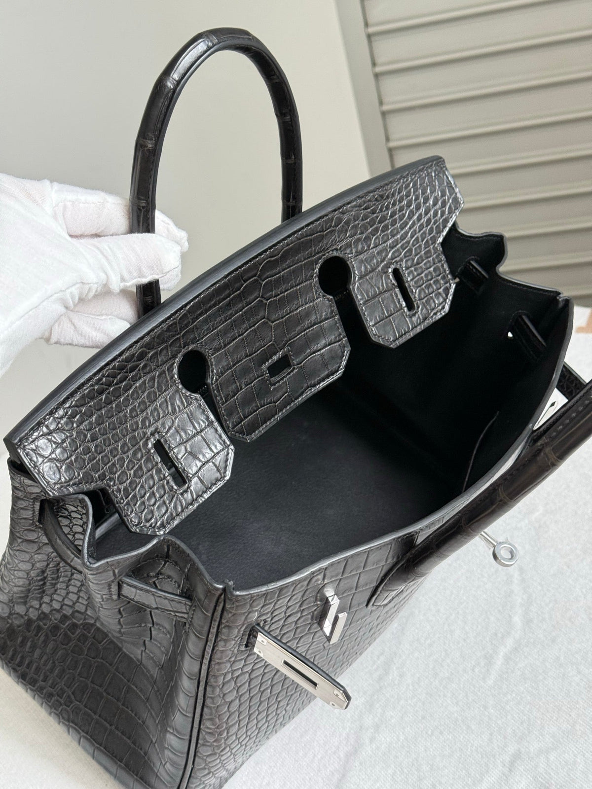 High-end Hermes 2026 Birkin Bag 30cm Crocodile Leather