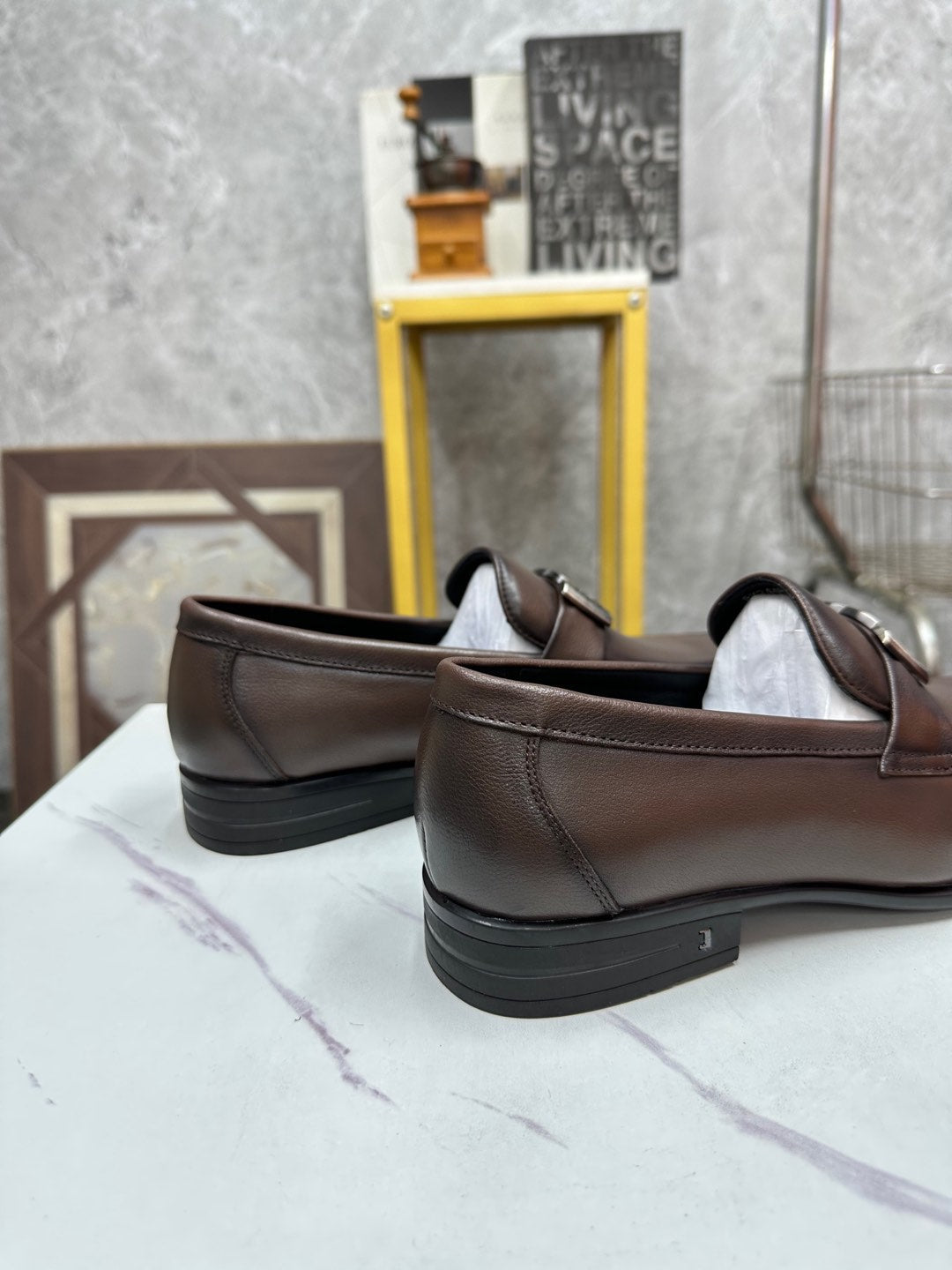 GG Men's Loafer Brown Cowhide 532510