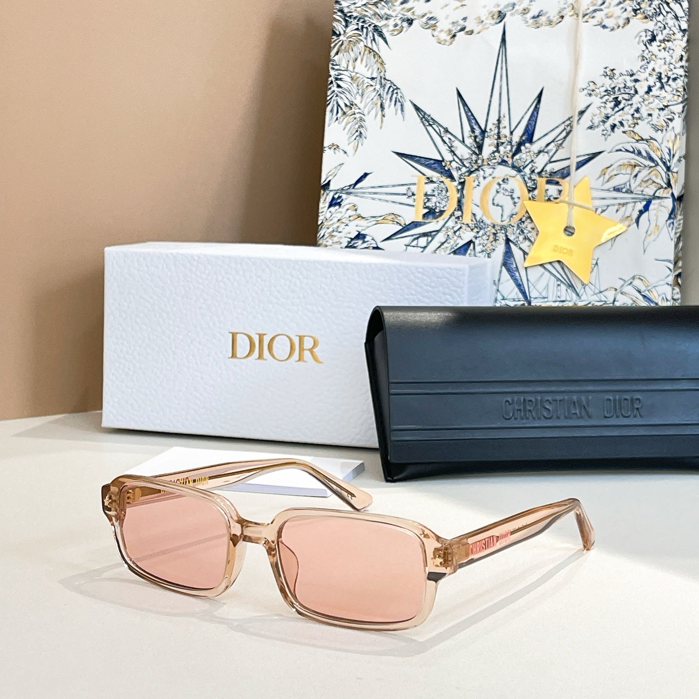 MONTAIGNE SUNGLASS ¥ACIFIC S3F IN ACETATE